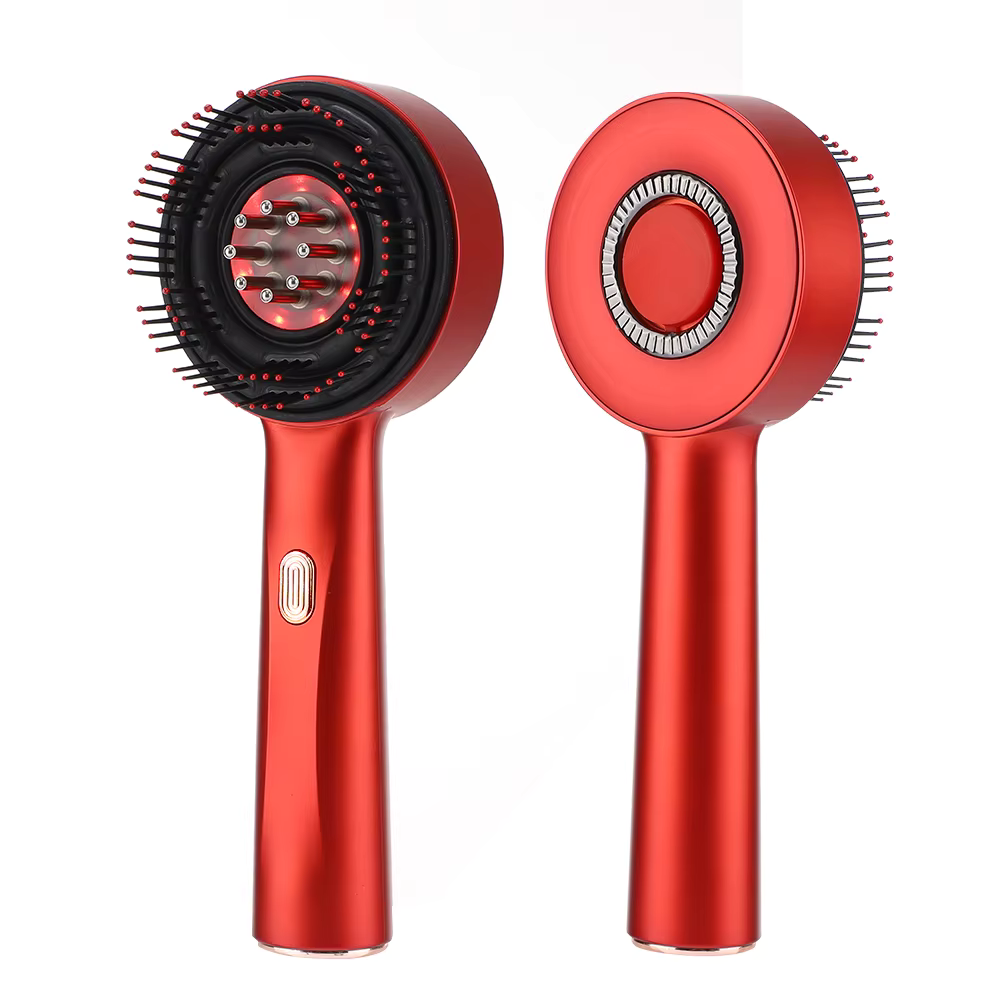 Red Light Hair Massaging Brush