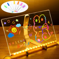 Erasable Acrylic LED Message Board
