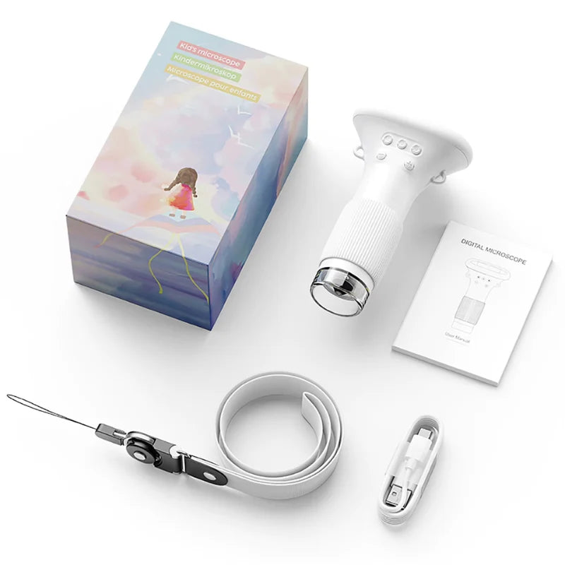 Kids Portable Handheld Microscope